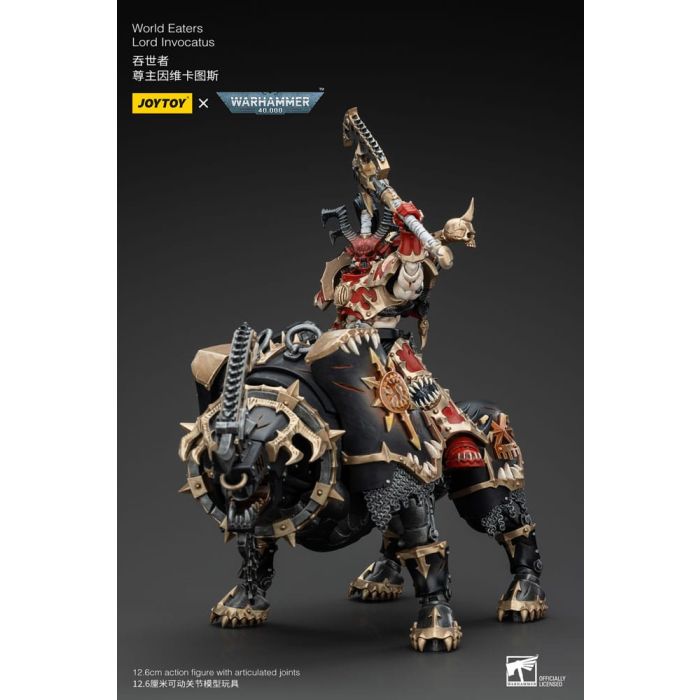 Warhammer 40k Action Figure 1/18 World Eaters Lord Invocatus 13 cm           