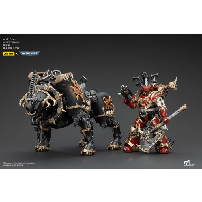 Warhammer 40k Action Figure 1/18 World Eaters Lord Invocatus 13 cm           