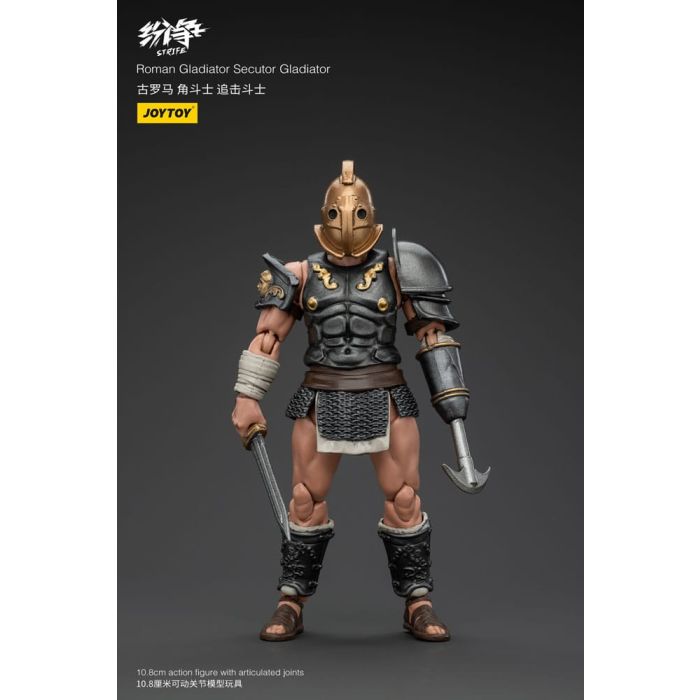 Strife Action Figure 1/18 Roman Gladiator Secutor Gladiator 11 cm          