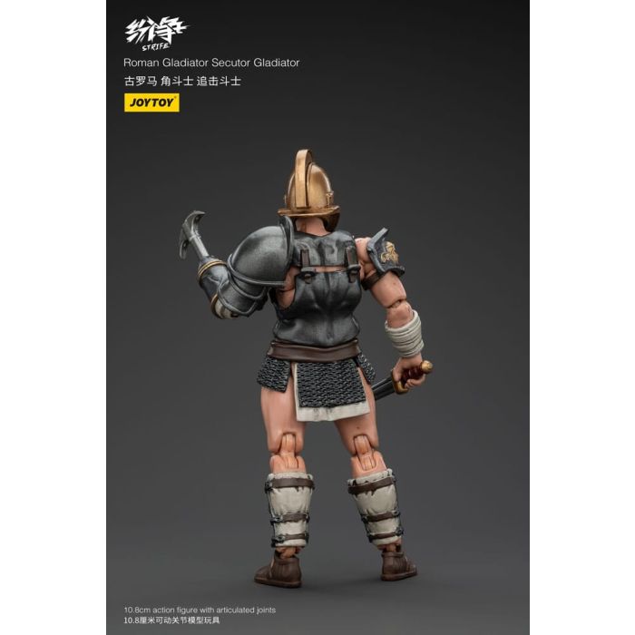 Strife Action Figure 1/18 Roman Gladiator Secutor Gladiator 11 cm          