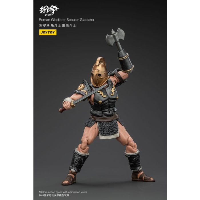 Strife Action Figure 1/18 Roman Gladiator Secutor Gladiator 11 cm          