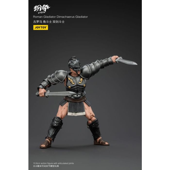 Strife Action Figure 1/18 Roman Gladiator Dimachaerus Gladiator 11 cm