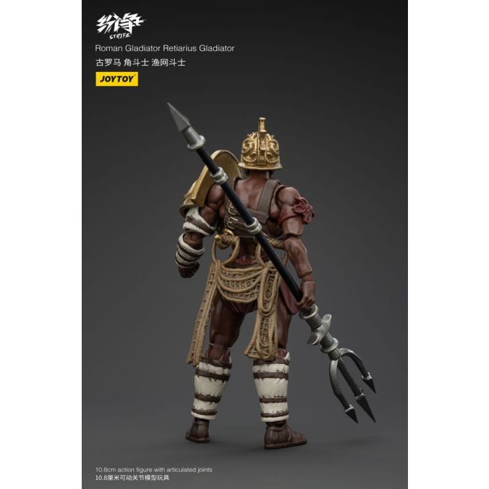Strife Action Figure 1/18 Roman Gladiator Retiarius Gladiator 11 cm    