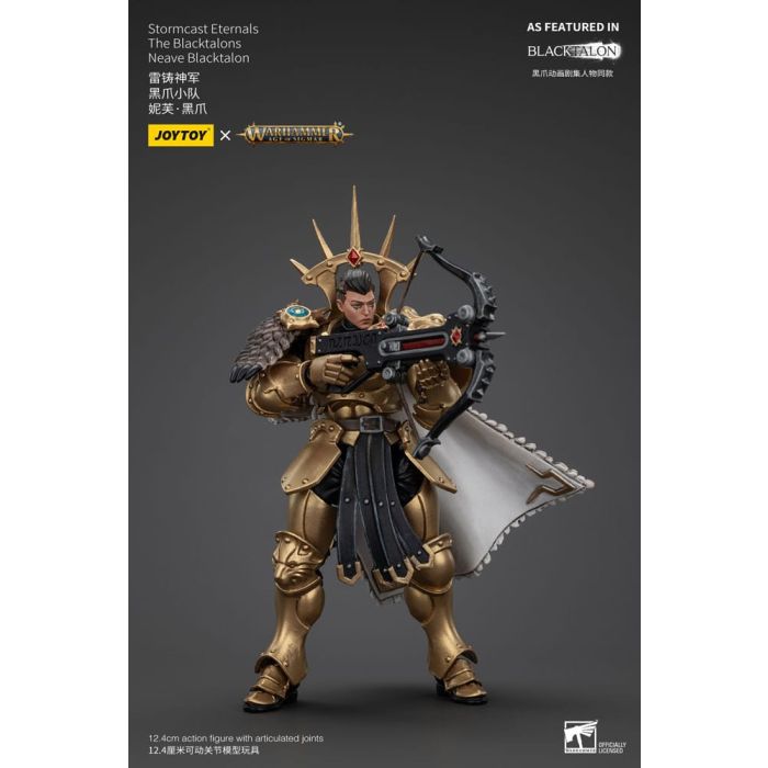 Warhammer Age of Sigmar Actionfigur Stormcast Eternals The Blacktalons Neave Blacktalon 20 cm