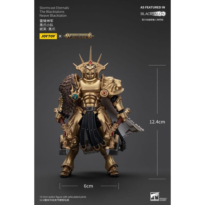 Warhammer Age of Sigmar Actionfigur Stormcast Eternals The Blacktalons Neave Blacktalon 20 cm