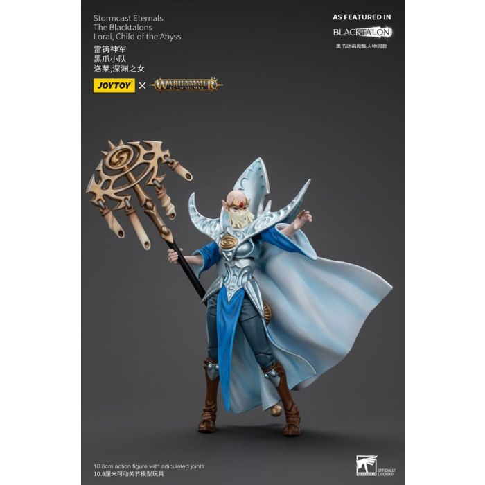 Warhammer Age of Sigmar Actionfigur Stormcast Eternals The Blacktalons Lorai Child of the Abyss 20 cm