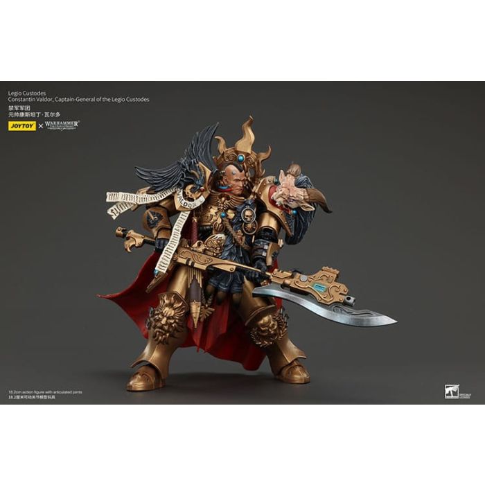 Warhammer The Horus Heresy Actionfigur Legio Custodes Constantin Valdor Captain-General of the Legio Custodes 25 cm