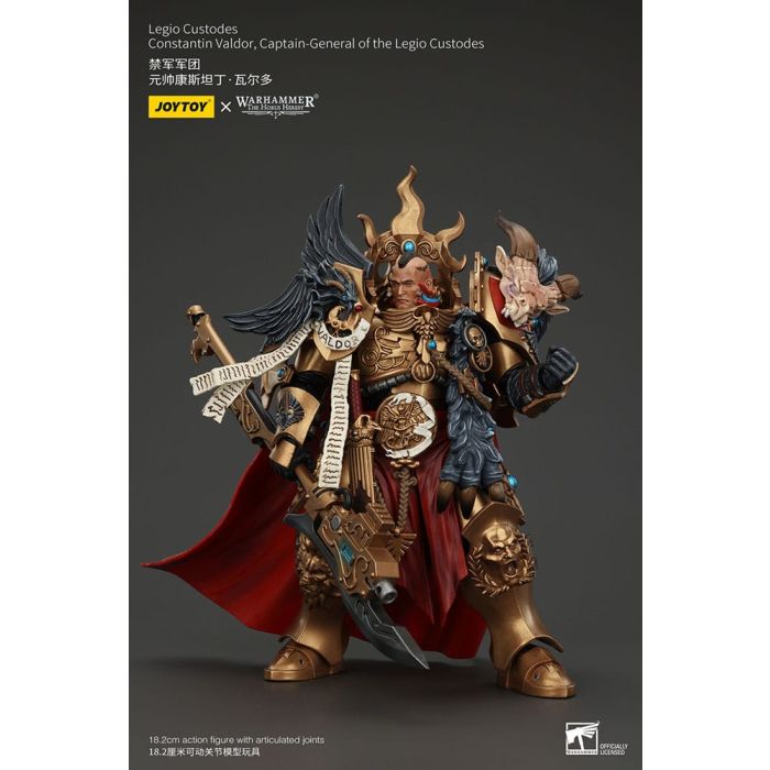 Warhammer The Horus Heresy Actionfigur Legio Custodes Constantin Valdor Captain-General of the Legio Custodes 25 cm