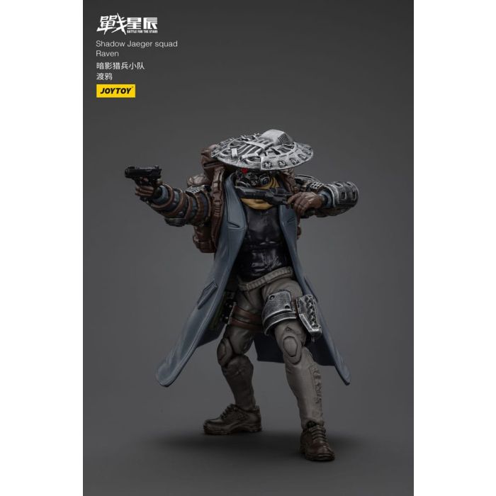 Battle For the Stars Actionfigur Shadow Jaeger Squad Raven 16 cm