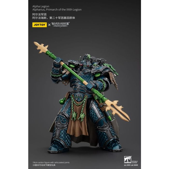 Warhammer The Horus Heresy Action Figure Alpha Legion Alpharius, Primarch of the XXth Legion 25 cm