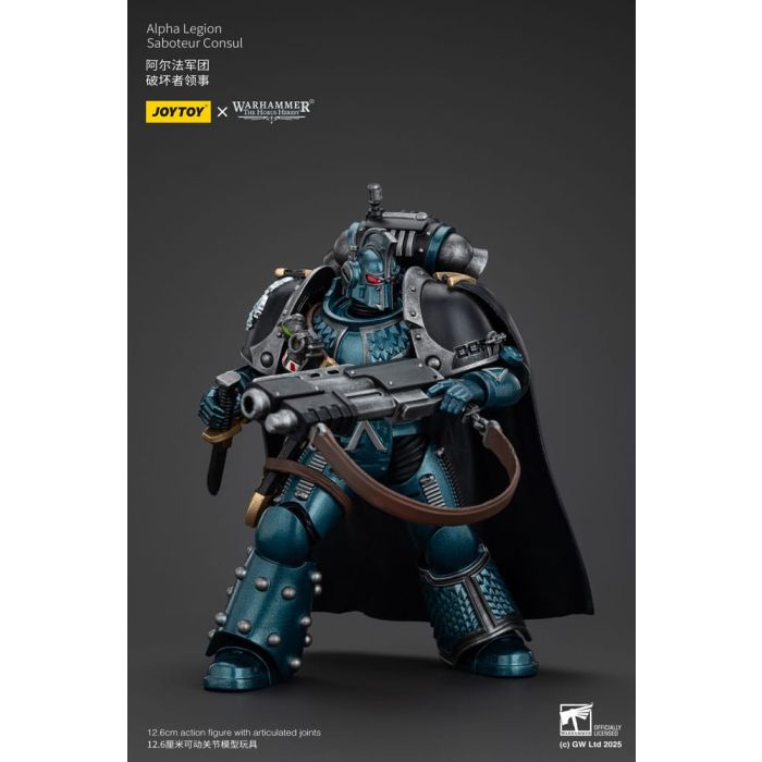 Warhammer The Horus Heresy Action Figure Alpha Legion Saboteur Consul 20 cm