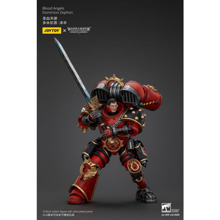 Warhammer The Horus Heresy Action Figure Blood Angels Dominion Zephon 20 cm