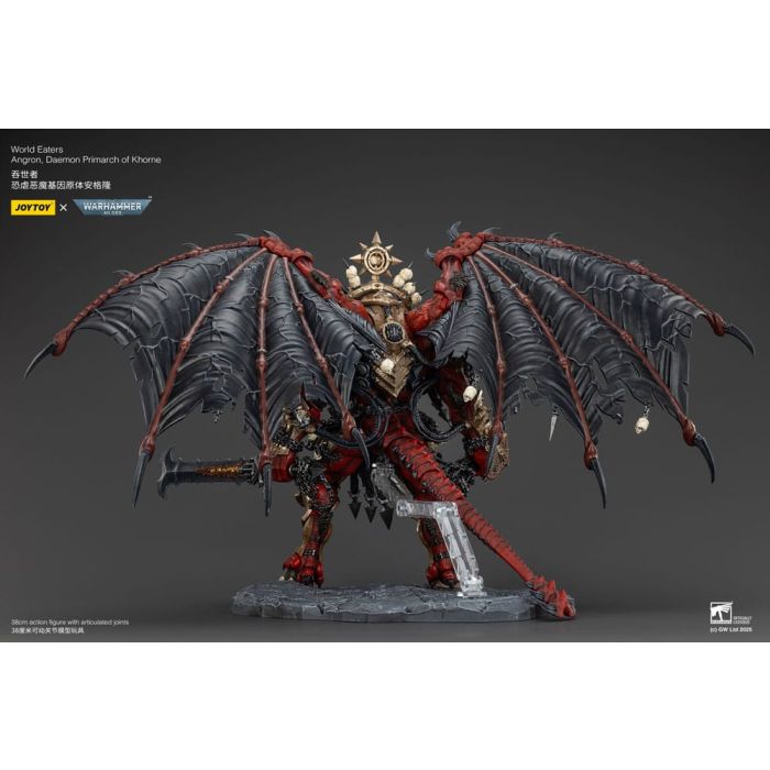 Warhammer 40k Actionfigur World Eaters Angron Daemon Primarch of Khorne 48 cm