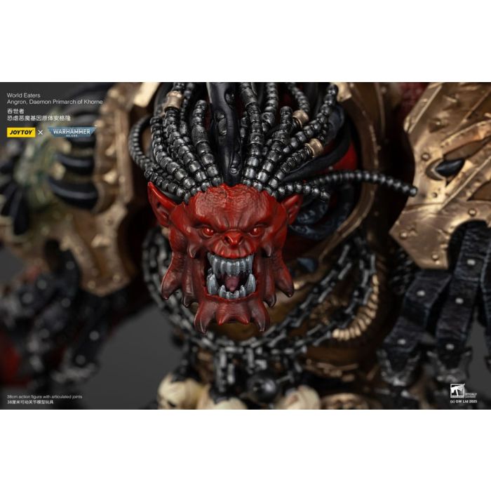 Warhammer 40k Actionfigur World Eaters Angron Daemon Primarch of Khorne 48 cm