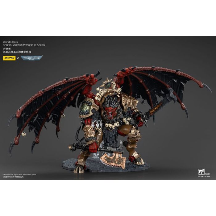 Warhammer 40k Actionfigur World Eaters Angron Daemon Primarch of Khorne 48 cm