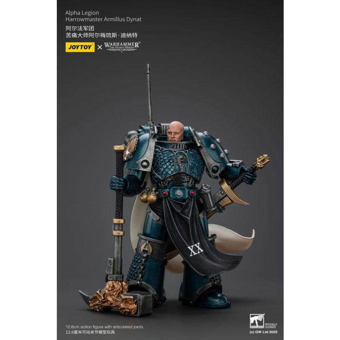 Warhammer The Horus Heresy Action Figure Alpha Legion Harrowmaster Armillus Dynat 20 cm