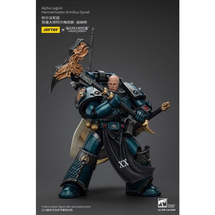 Warhammer The Horus Heresy Action Figure Alpha Legion Harrowmaster Armillus Dynat 20 cm