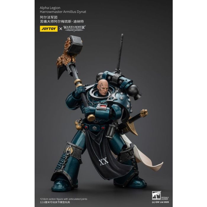 Warhammer The Horus Heresy Action Figure Alpha Legion Harrowmaster Armillus Dynat 20 cm