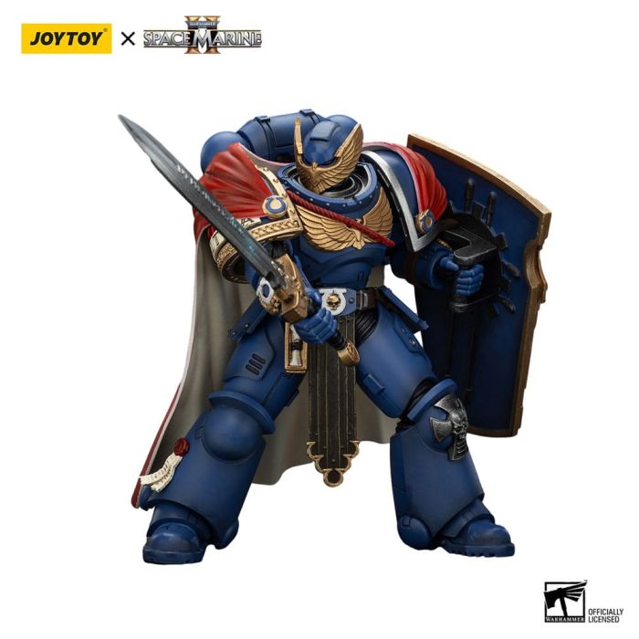 Warhammer 40k Action Figure Ultramarines Victrix Honour Guardwith Storm Shield And Power Sword 20 cm