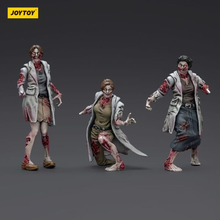 Zombie Dark Source Action Figures 3-Pack Medics 8 cm