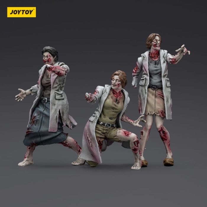 Zombie Dark Source Action Figures 3-Pack Medics 8 cm