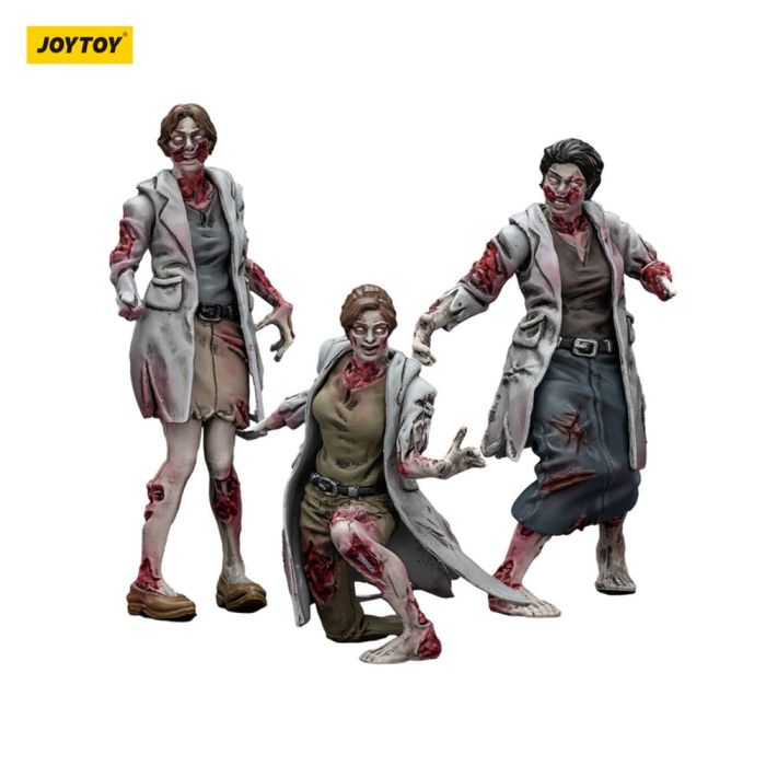 Zombie Dark Source Action Figures 3-Pack Medics 8 cm