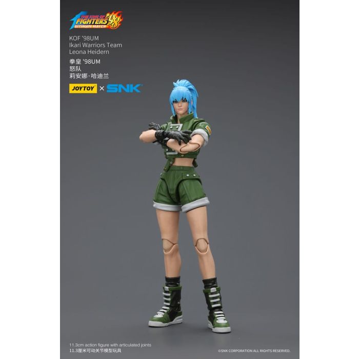 The King Of Fighters '98 Action Figure Hero Team Leona Heidern 11 cm 