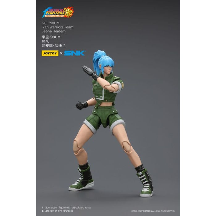 The King Of Fighters '98 Action Figure Hero Team Leona Heidern 11 cm 