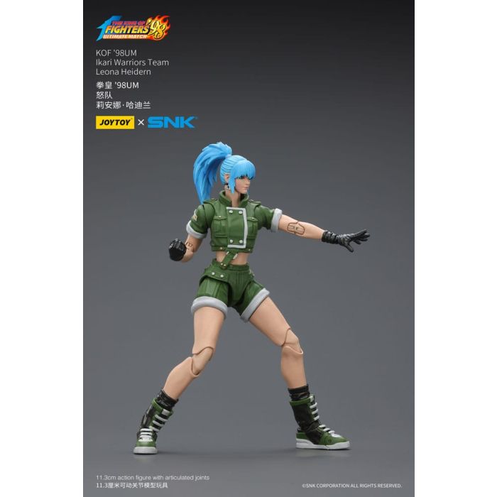 The King Of Fighters '98 Action Figure Hero Team Leona Heidern 11 cm 