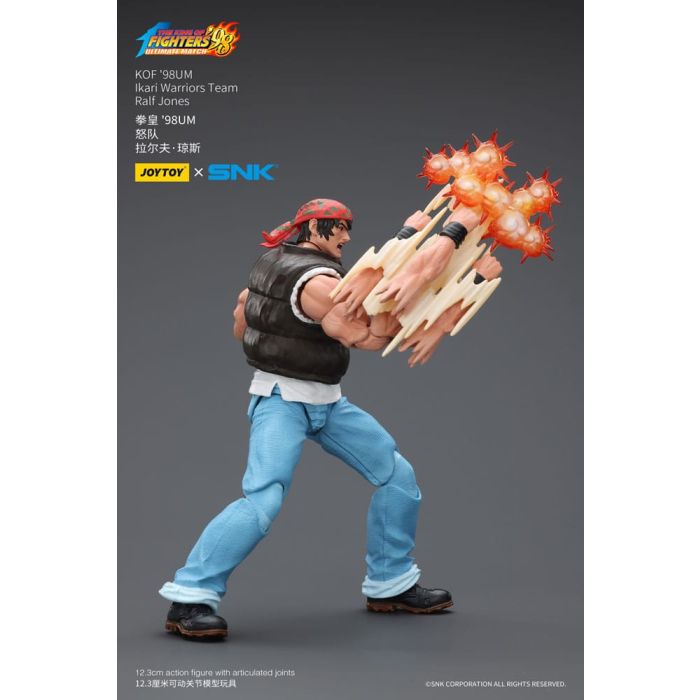 The King Of Fighters '98 Action Figure Hero Team Ralf Jones 12 cm 