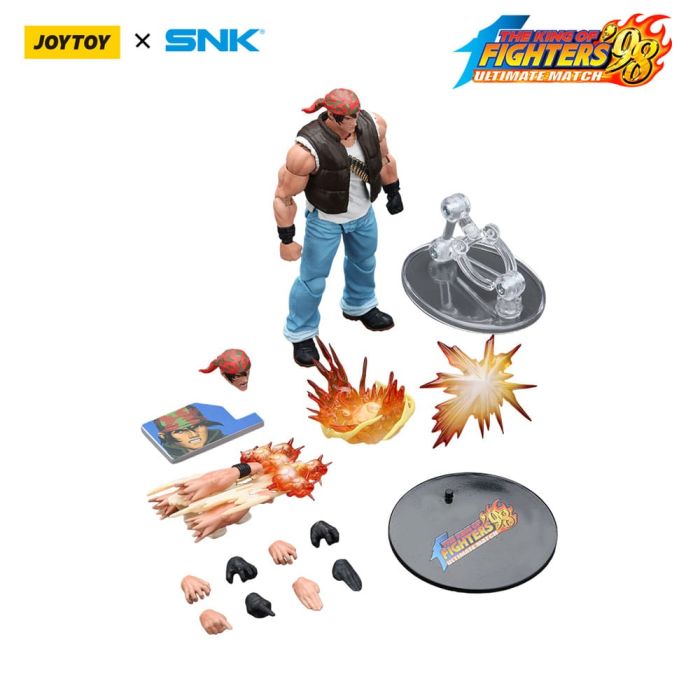 The King Of Fighters '98 Action Figure Hero Team Ralf Jones 12 cm 