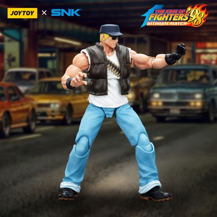 The King Of Fighters '98 Action Figure Hero Team Clark Still 12 cm 