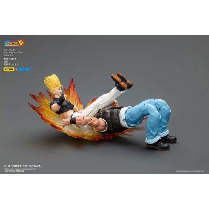 The King Of Fighters '98 Action Figure Hero Team Clark Still 12 cm 