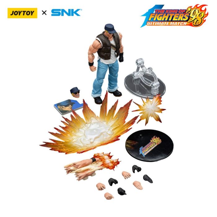 The King Of Fighters '98 Action Figure Hero Team Clark Still 12 cm 