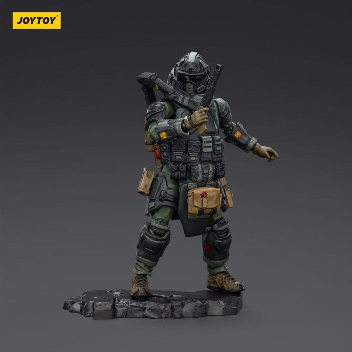 Steel Ride Corps Dark Source Action Figur Assaulter Volok 7 cm