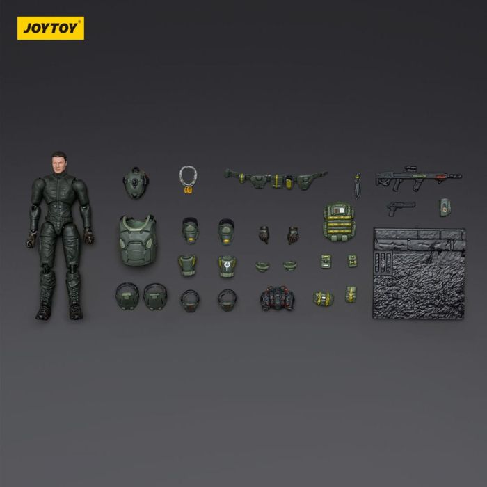 Steel Ride Corps Dark Source Action Figur Assaulter Karl 7 cm
