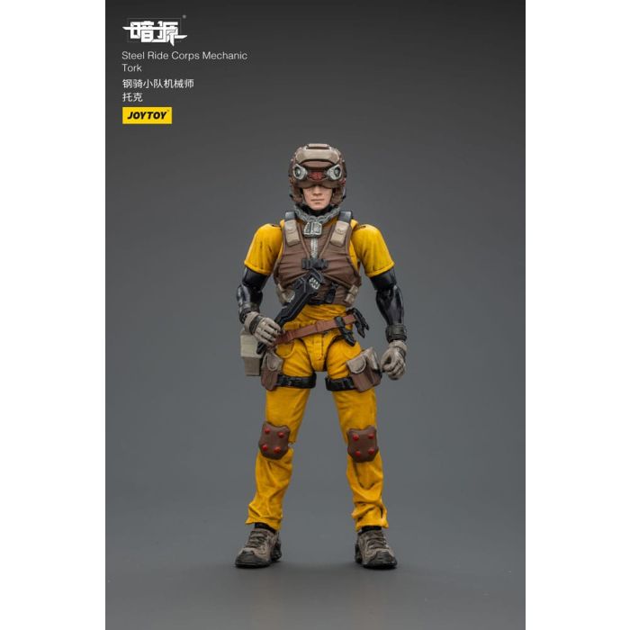 Steel Ride Corps Dark Source Action Figur Mechanic Tork 7 cm