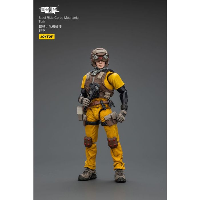Steel Ride Corps Dark Source Action Figur Mechanic Tork 7 cm