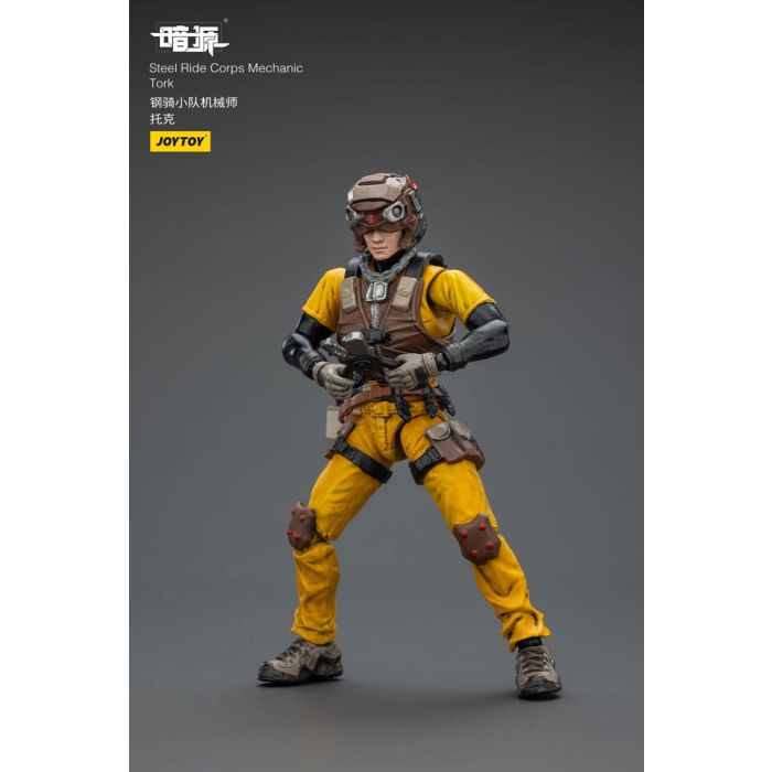 Steel Ride Corps Dark Source Action Figur Mechanic Tork 7 cm