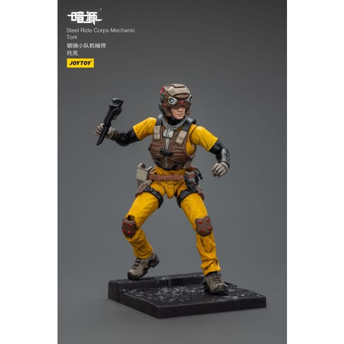 Steel Ride Corps Dark Source Action Figur Mechanic Tork 7 cm