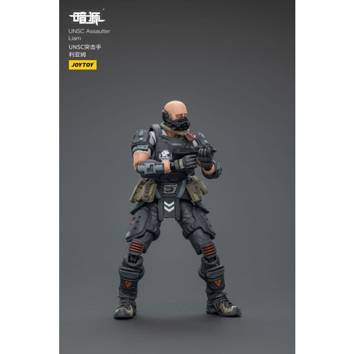 UNSC Dark Source Action Figur Assaulter Liam 7 cm