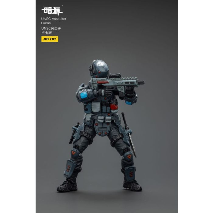 UNSC Dark Source Action Figur Assaulter Lucas 7 cm