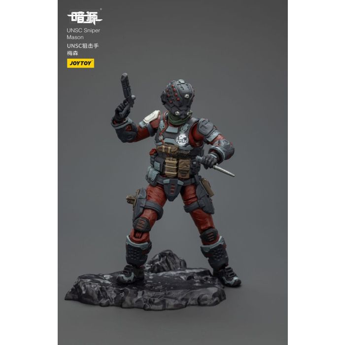 UNSC Dark Source Action Figur Sniper Mason 7 cm