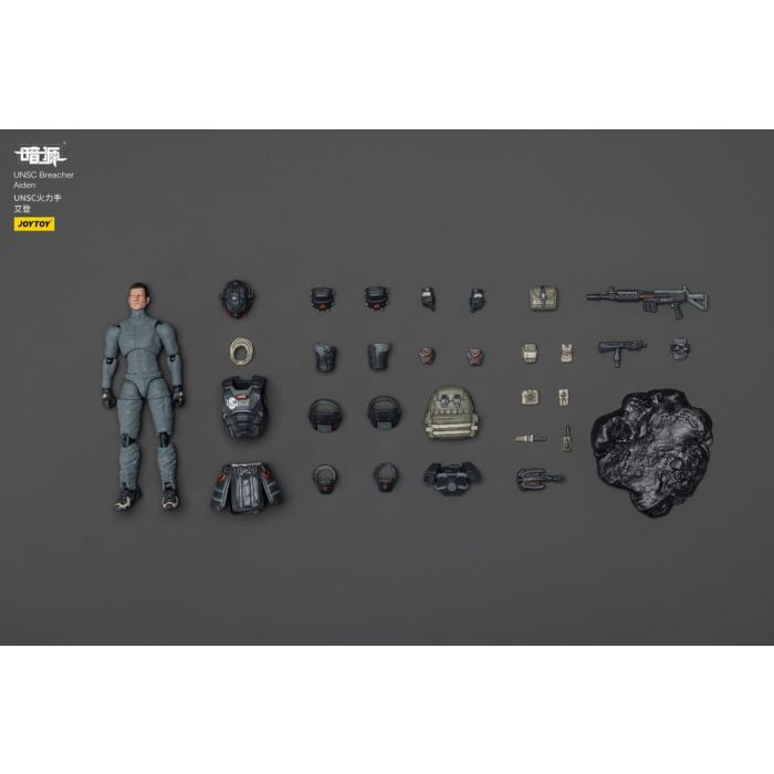 UNSC Dark Source Action Figur Breacher Aiden 7 cm