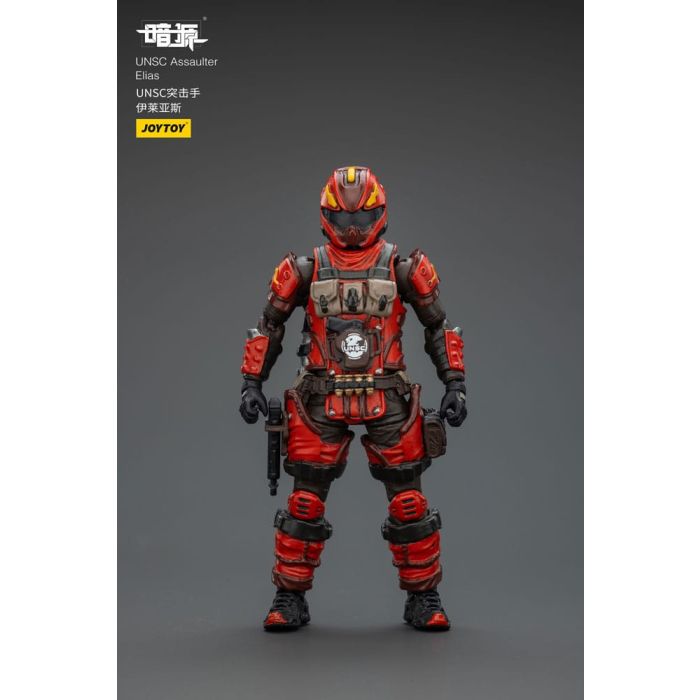 UNSC Dark Source Action Figur Assaulter Elias 7 cm
