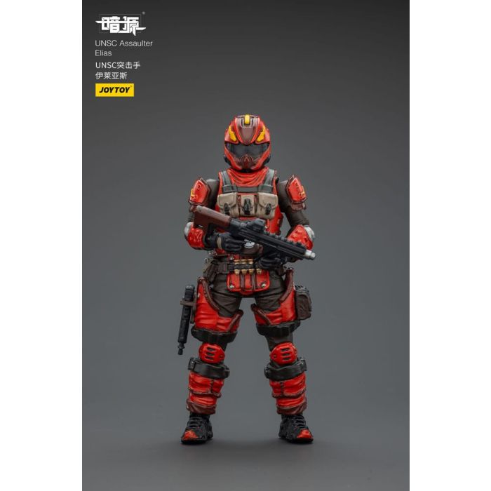 UNSC Dark Source Action Figur Assaulter Elias 7 cm