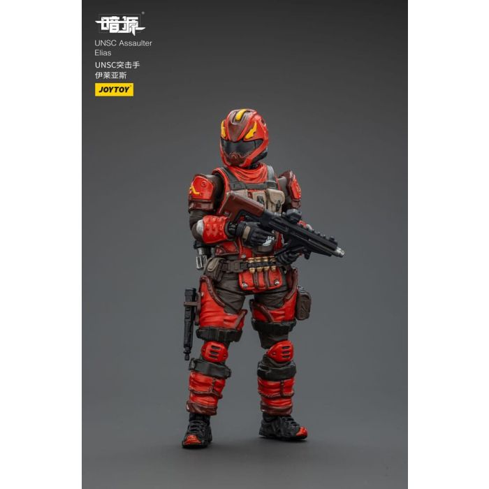 UNSC Dark Source Action Figur Assaulter Elias 7 cm