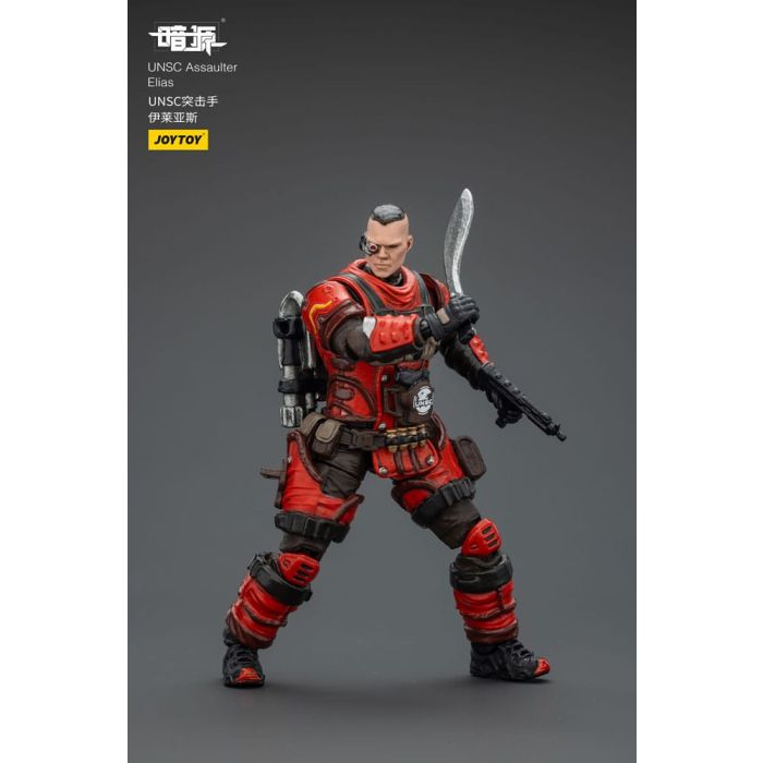 UNSC Dark Source Action Figur Assaulter Elias 7 cm