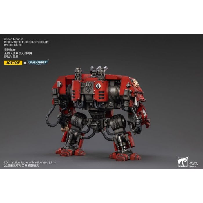 Warhammer 40,000 Action Figure Blood Angels Furioso Dreadnought Brother Samel 20 cm