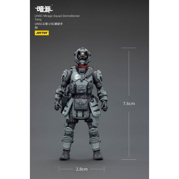 Dark Source Action Figur UNSC Mirage Squad 7 cm